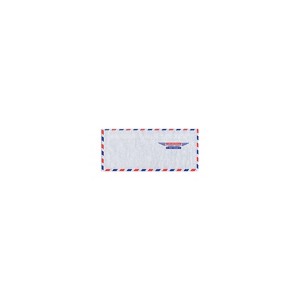 JAM Paper #10 Airmail Envelopes 4.125 x 9.5 White Bulk 1000/Carton (A35532B) - 1 of 1