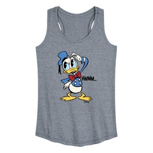 Women's - Disney - Donald Duck Graphic Racerback Tank - 1 of 4