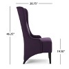 GDFStudio Sheldon Contemporary Fabric Upholstered High Back Dining Chair - 4 of 4