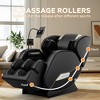 Zero Gravity Massage Chair Recliner with Full Body Air Pressure, Heating, Bluetooth Audio, and Ambient Lighting - 2 of 4