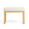 GDFStudio Hilo Modern Shoe-Changing Upholstered Bench - 3 of 4