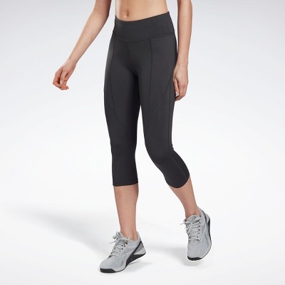 Reebok Workout Ready Pant Program Capri Tights Womens Athletic Pants
