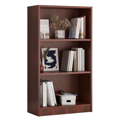 NicBex 3/4/5-Shelf Wood Bookshelf,Tall Bookcase with Adjustable Shelves,Storage Organizer for Living Room,Bedroom,Office