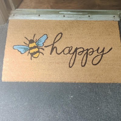 Nourison Casa Bella Nc461 Bee Happy Door Mat - Multicolor 1'6