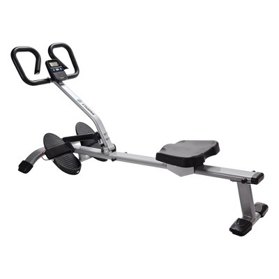 Stamina Pro InMotion Rower, Full Body Cardio Exercise Home Gym Fitness Machine with 6 Resistance Levels, InTouch Monitor, and App Access