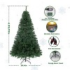 Clearance! Pre-Lit Hinged Artificial Christmas Tree, 470 LEDs, 8 Modes, Full Branches, Easy Assembly - 2 of 4