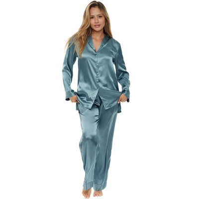 Mommesilk Classic Silk Pajamas Set For Women : Target