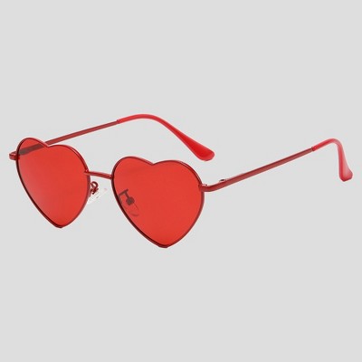 Anna-Kaci Women's Stylish Heart-Shaped Polarized Sunglasses UV400 Protection for Outdoor Activities