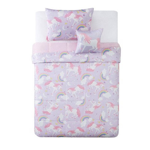 Unicorn comforter shop set target