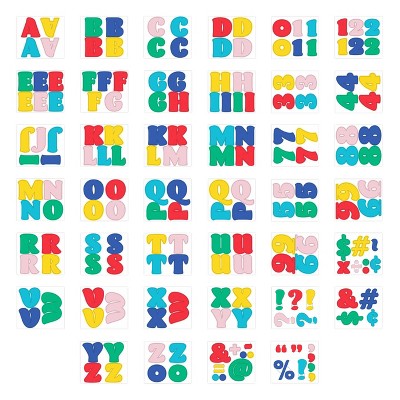 40 Sheet Letters Numbers and Icon Punchouts - Horizon Group