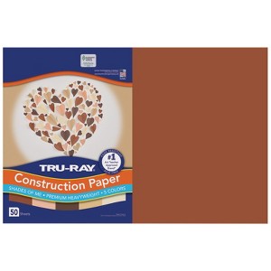 Tru-Ray SHADES OF ME ASSORTED COLORS, 12" X 18", 50 SHEETS (Pack of 2) - 1 of 1
