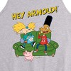 Men's - Hey Arnold! - Arnold, Gerald, and Abner Graphic Tank Top - 2 of 2