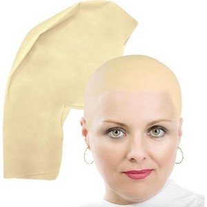 4E's Novelty Bald Cap Latex – Realistic Halloween Bald Cap for Men, Women, Kids, Cosplay & Wig Use - 1 of 4