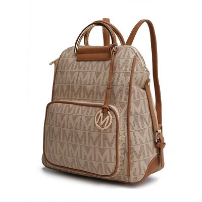MKF Collection Cora Milan M Signature Trendy Travel Backpack by Mia K
