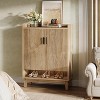 Tribesigns Shoe Cabinet with Doors, 20-Pair Entryway Shoe Storage Cabinet, Farmhouse Shoe Organizer Rack for Hallway Closet - 4 of 4