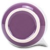 Elanze Designs Cup of Cozy Nordic Knit 14 ounce Ceramic Stoneware Handwarmer Coffee Mug Set of 4, Purple - 4 of 4