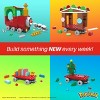 MEGA Pokémon Action Figure Building Toys: Holiday Train – 373 Piece Construction Set with 4 Poseable Characters, Building Blocks Toy Gift for Kids - 3 of 4