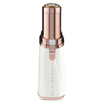 StyleCraft Absolute Smooth Ladies Personal Travel Shaver White with Rose Gold