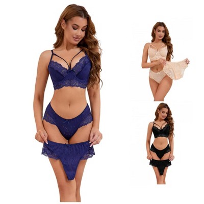 1 black 1 blue 1 beige