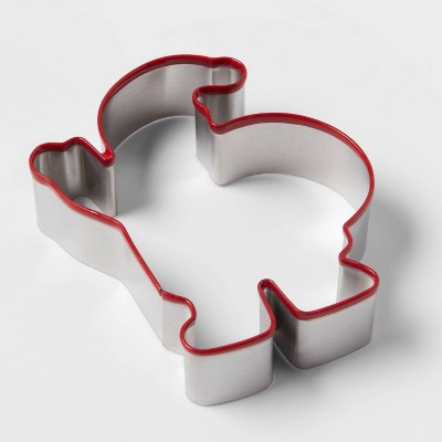 Stainless Steel Santa Cookie Cutter - Threshold™