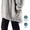 Adult Bare Homey B-Cozy Fleece Wearable Blanket - 4 of 4