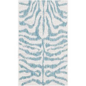 Courtyard CY8444 UV & Stain Resistant Non-Shedding Power Loomed Indoor/Outdoor Rugs - Safavieh - 1 of 4
