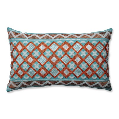 Orange Throw Pillow Belize (20"x12") - Pillow Perfect