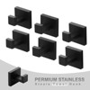 WOWOW Stainless Steel Single J-Hook Robe/Towel Hook - 4 of 4