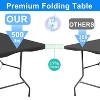 Musment 6ft Folding Table for Indoor Outdoor  Camping Party - 3 of 4