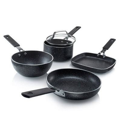 Granitestone Diamond Personal/Mini Stackable 5pc Cookware Set