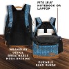 Wrangler 18.5" Yellowstone Backpack for Women Men Girl Boy, Water Resistant Classic Logo Casual Daypack for Travel Work School - 4 of 4