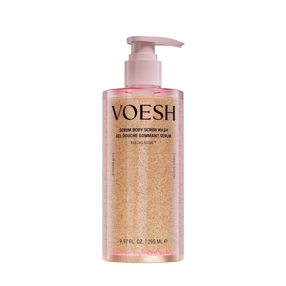 VOESH Serum Body Scrub Wash for Cleansing & Gentle Exfoliation - Blossom Bliss, K-Beauty - 9.97 fl oz - Beauty Studio