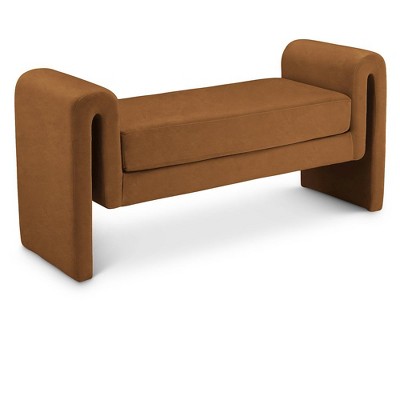 Meridian Furniture,Sloan Velvet Bench
