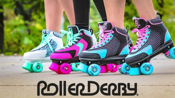 Roller Derby Women's Roller Star 750 High Top Roller Skate, 2 of 7, play video