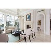 Chloe 3-Light Pendant - Modern Glass Shades, Dimmable, 20" Wide, Dry Rated - 2 of 3