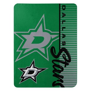 NHL Dallas Stars Double Sided Cloud Throw Blanket - 1 of 3