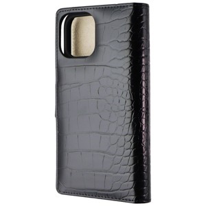 iDeal of Sweden Cora Phone Wallet for iPhone 12 Pro Max - Jet Black Croco - 1 of 4