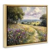 Stupell Industries Peaceful Path Through Meadow Floating Frame Canvas Art - 2 of 4