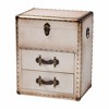 Baxton Studio Agatha Canvas 2 Drawer Storage Cabinet - 2 of 4