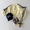 MyKids-USA Autumn Baby Kids Girls Casual Bows Tied Pullover And Pants Clothing Set - 2 of 4