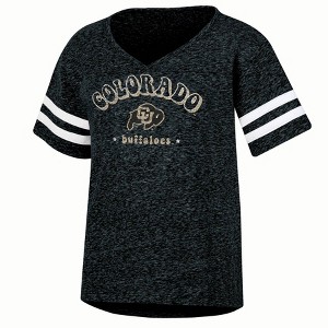 NCAA Colorado Buffaloes Girls' Tape T-Shirt - 1 of 3