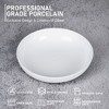 (6 Pack) Pasta Bowls Set Ceramic, Salad Bowls Large Serving Bowl Plates Set of 6 (White) - 3 of 4