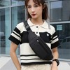 Anna-Kaci Women's Waist  Lightweight Bag - Multiple Zip Fanny Pack for Casual Outings - 3 of 4