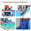 HOMDOX 146 x 132 x 81'' Kids Large Bounce House with Blower, Double Slide Inflatable Bounce Houses with Climbing Wall and Pool, Rocket Castle - 3 of 4