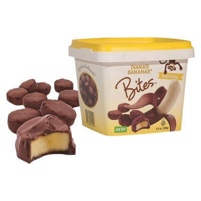 Diana's Bananas Chocolate Covered Frozen Banana Bites - 9.5oz