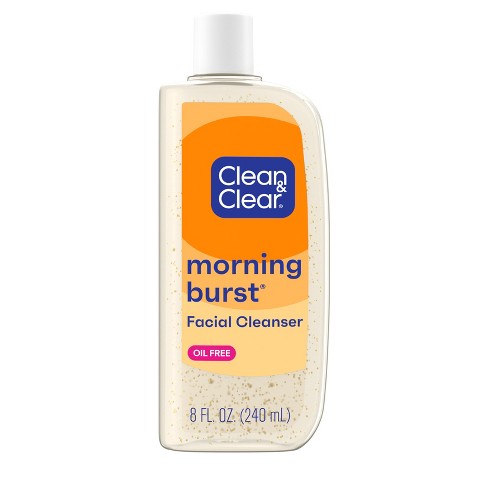 Clean & Clear Morning Burst Oil-free Facial Cleanser With Brightening  Vitamin C For All Skin Types - 8 Fl Oz : Target