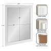 Kate and Laurel Kalla Rectangle Bathroom Wall Mirror - 2 of 4