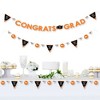 Big Dot of Happiness Orange Grad - Best is Yet to Come -  Grad Party Letter Banner Decor - 36 Banner Cutouts and Congrats Grad Banner Letters - 2 of 4