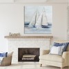 Stupell Industries Sailboats Coastal Waves Splashing, 36" x 36" - 2 of 4