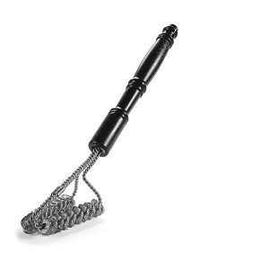 Brushtech Double Helix Safety Flat-Top Griddle Brush - Non-Toxic Grill Brush with Galvanized Steel Springs - Heavy-Duty BBQ Grill Cleaner, Made in USA - 1 of 3